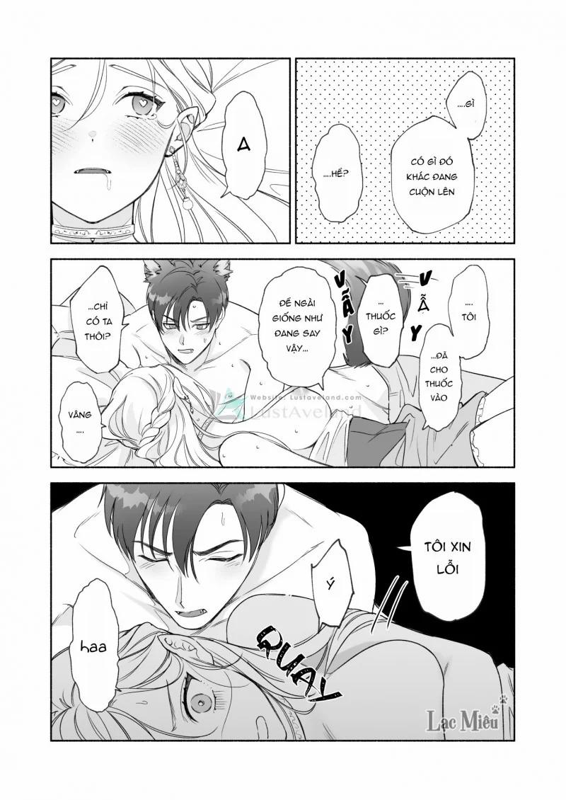 Ma Cà Rồng Non Nớt Muốn Hút Máu Kỵ Sĩ Sói 2 trang 9
