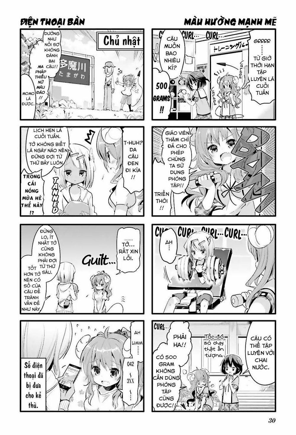 Machikado Mazoku 3 trang 4