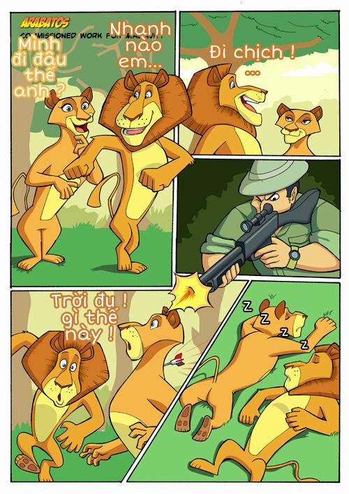 Madagascar Oneshot trang 3