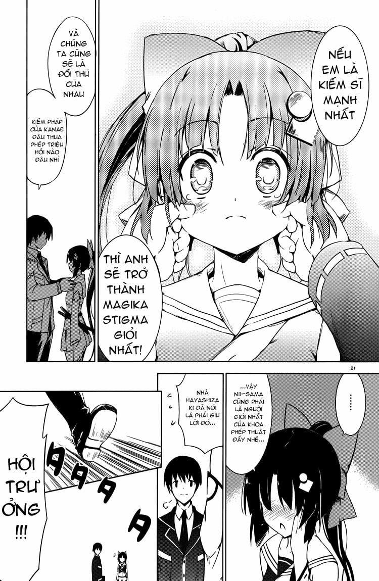 Magika No Kenshi To Shoukan Maou 1 trang 19