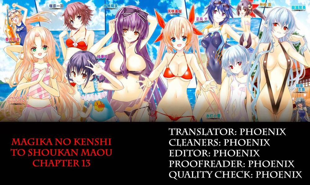 Magika No Kenshi To Shoukan Maou 13 trang 0