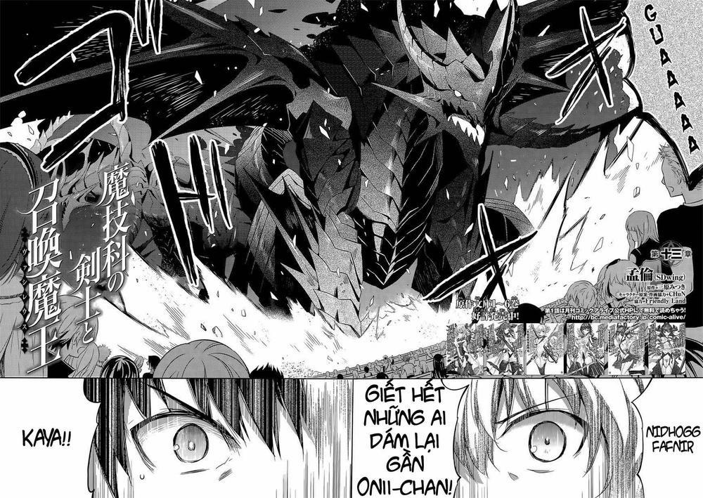 Magika No Kenshi To Shoukan Maou 13 trang 3