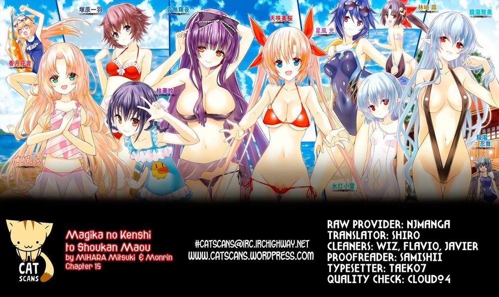 Magika No Kenshi To Shoukan Maou 15 trang 0