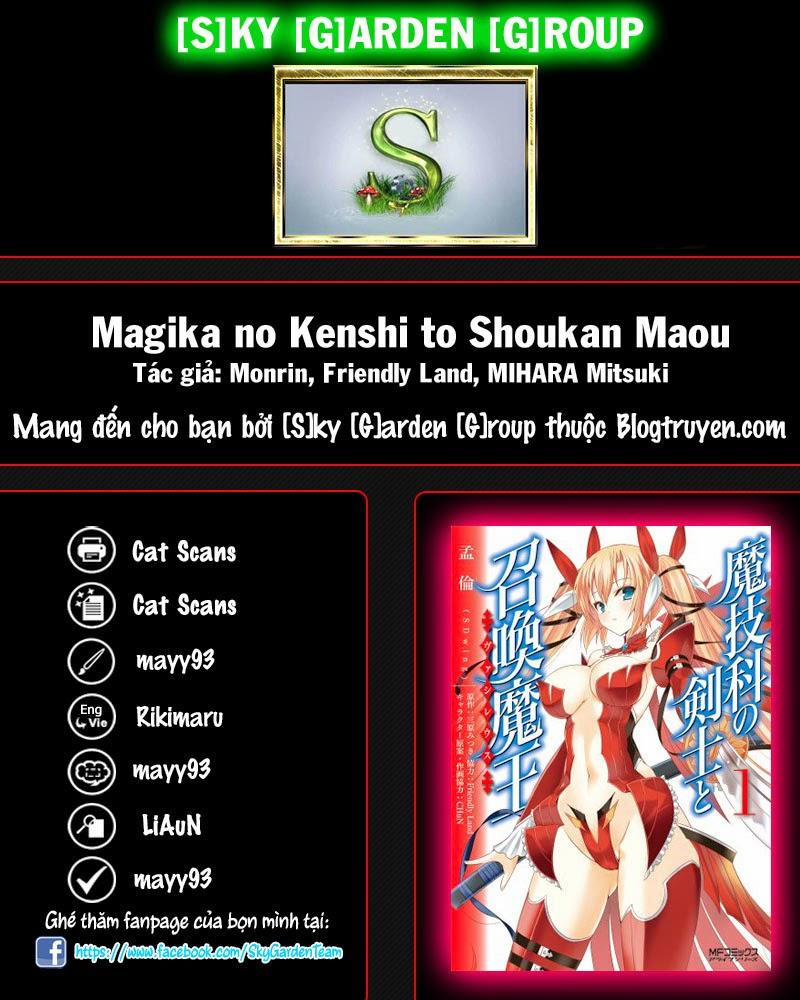 Magika No Kenshi To Shoukan Maou 16 trang 18