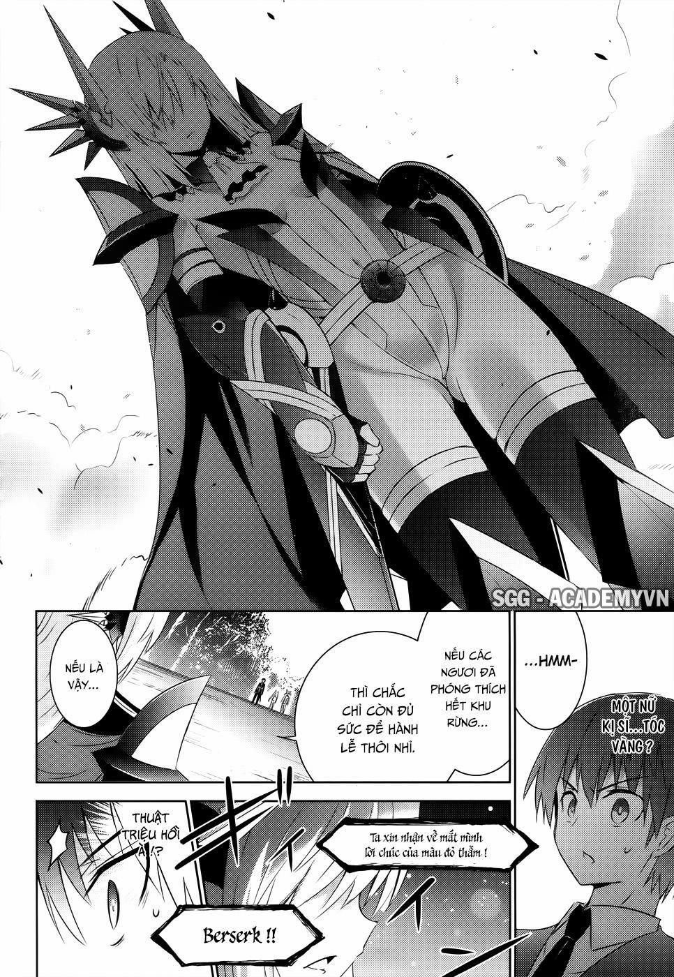 Magika No Kenshi To Shoukan Maou 21 trang 11