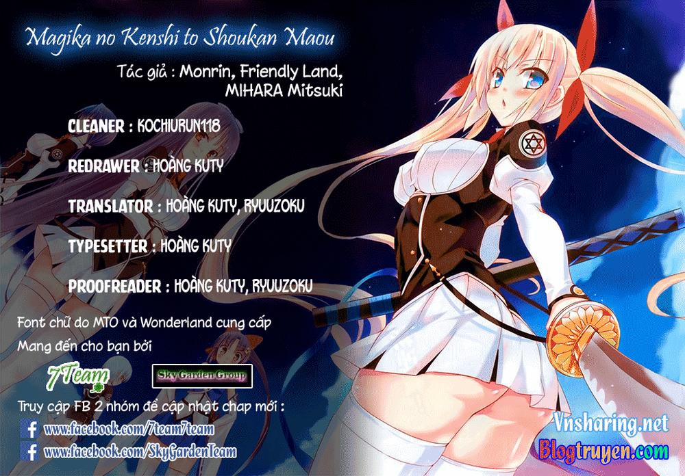 Magika No Kenshi To Shoukan Maou 3 trang 0