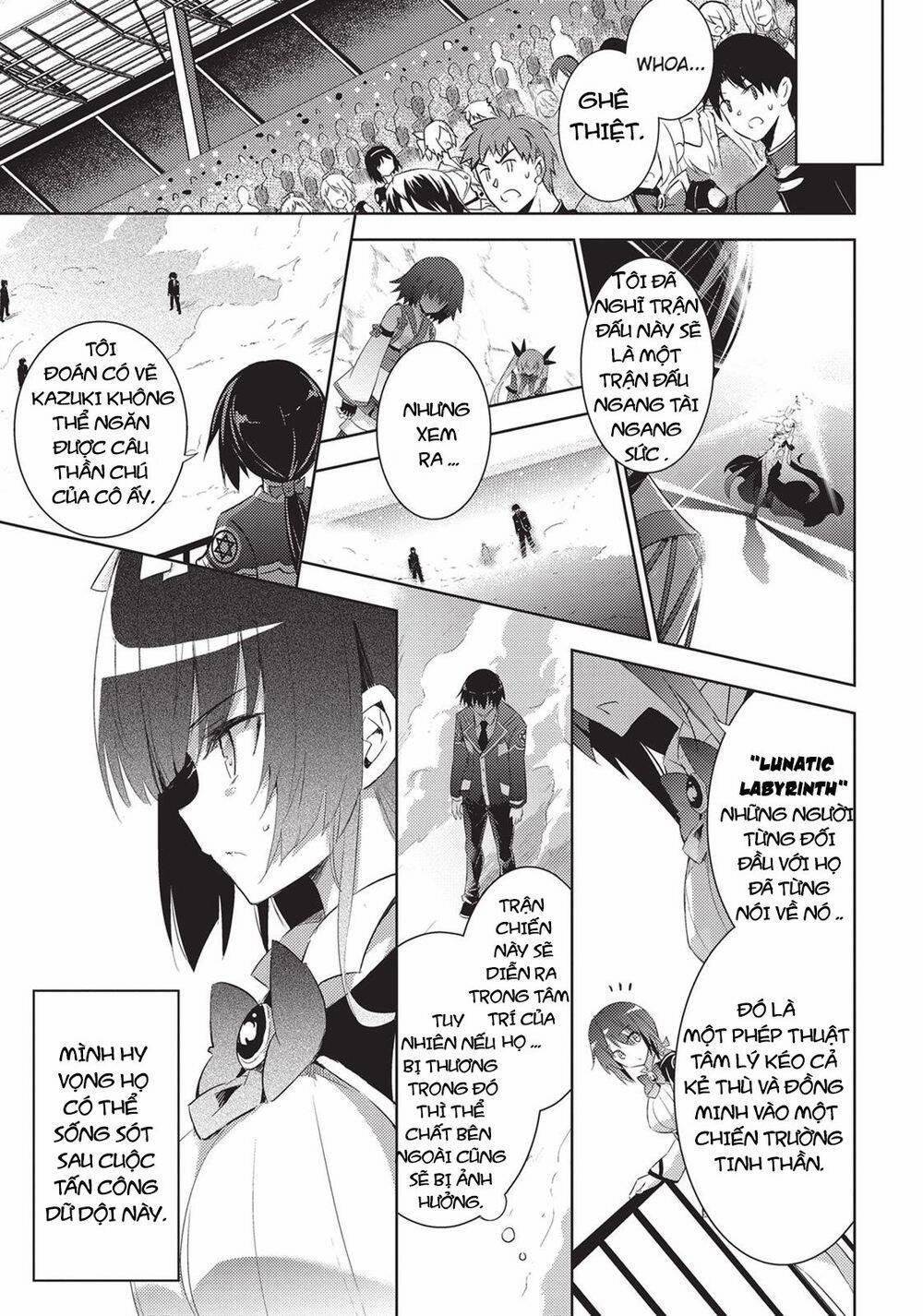 Magika No Kenshi To Shoukan Maou 54 trang 14