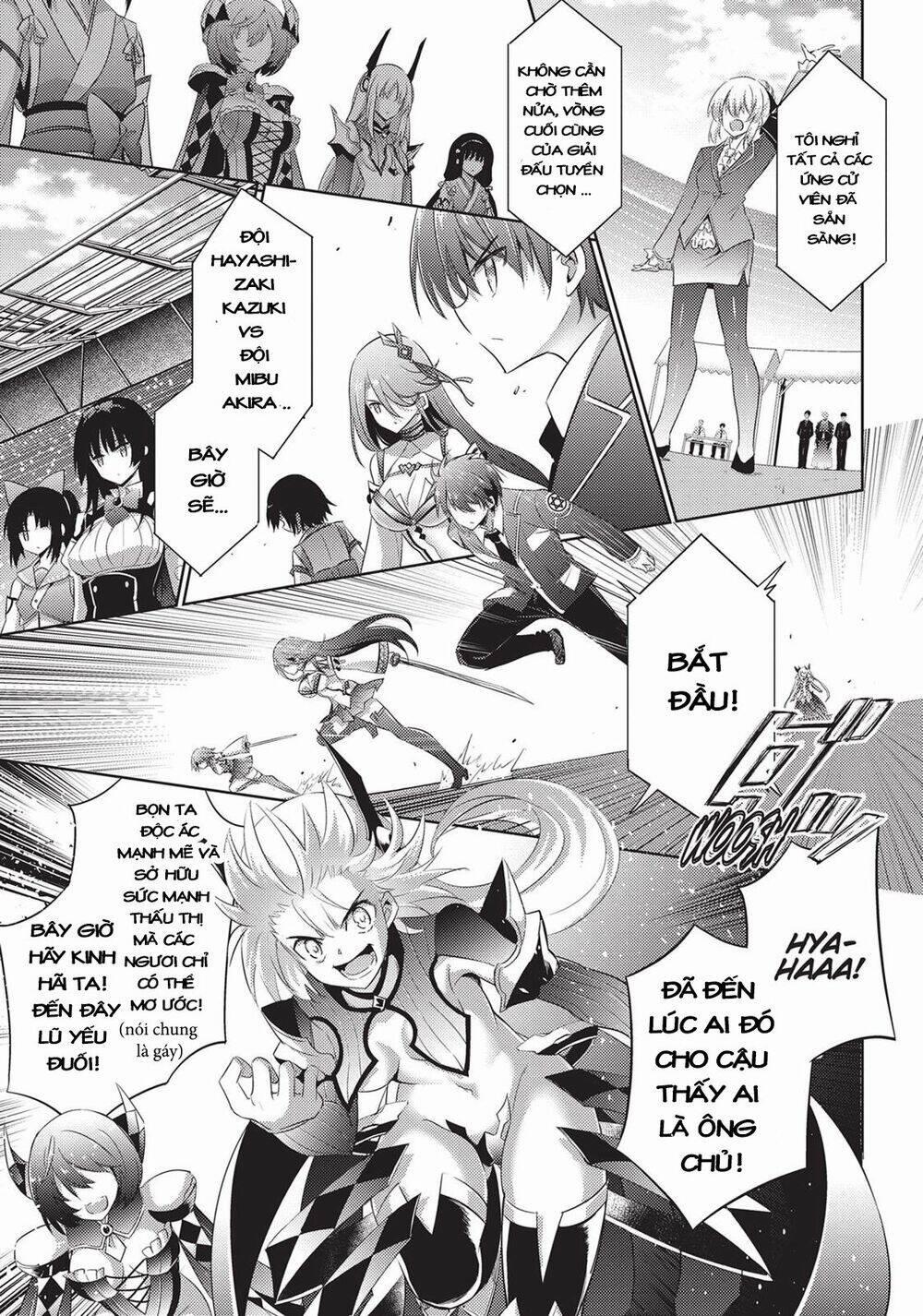 Magika No Kenshi To Shoukan Maou 57 trang 10