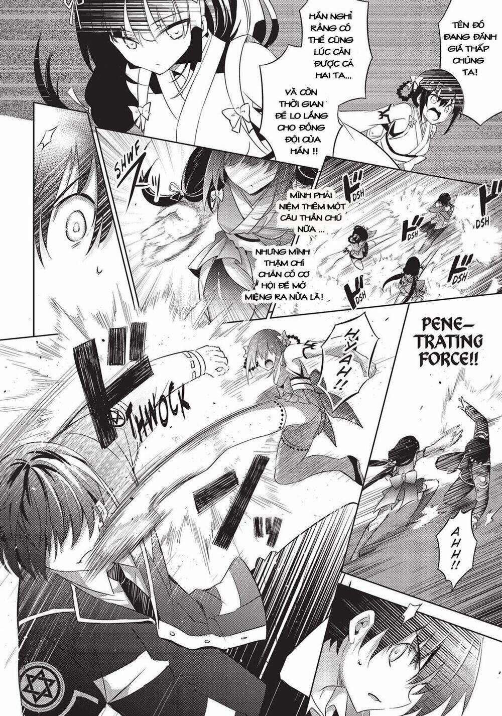 Magika No Kenshi To Shoukan Maou 57 trang 13