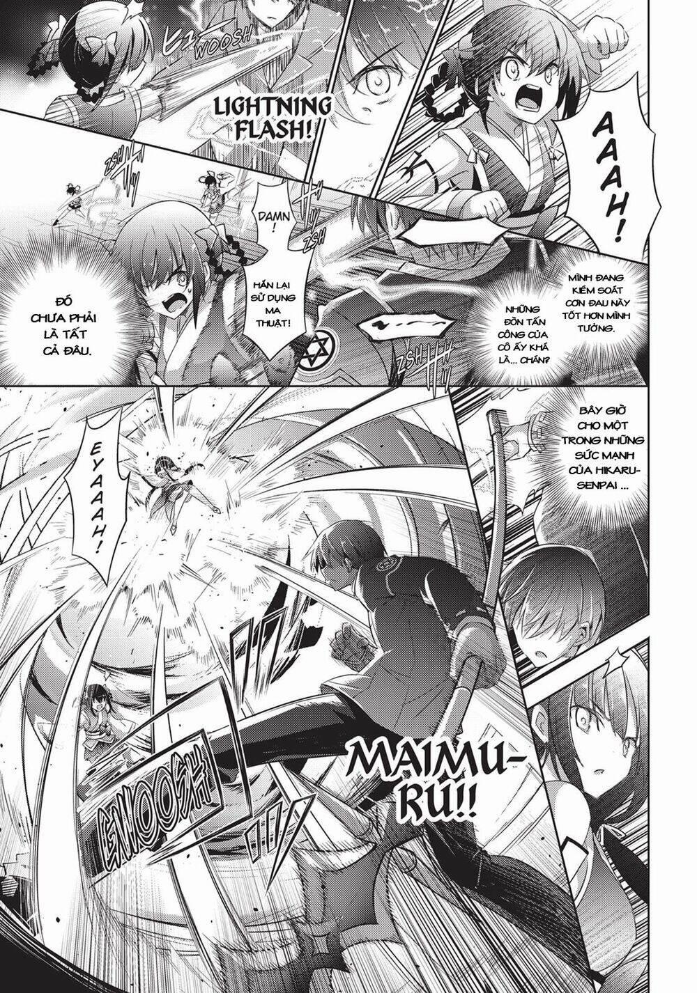 Magika No Kenshi To Shoukan Maou 57 trang 16