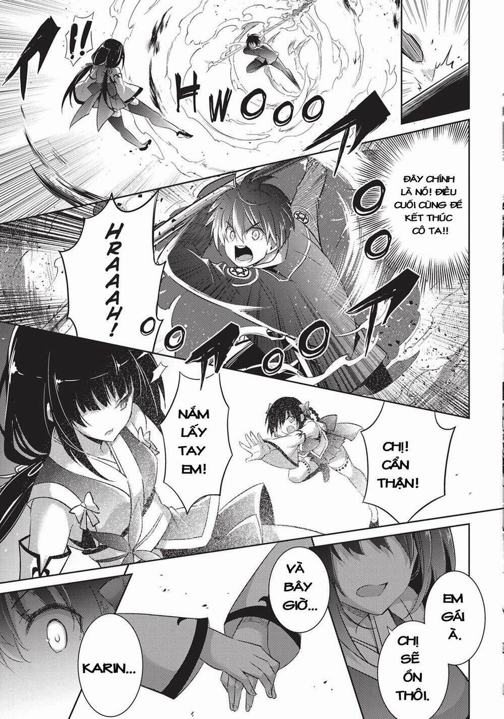 Magika No Kenshi To Shoukan Maou 57 trang 18