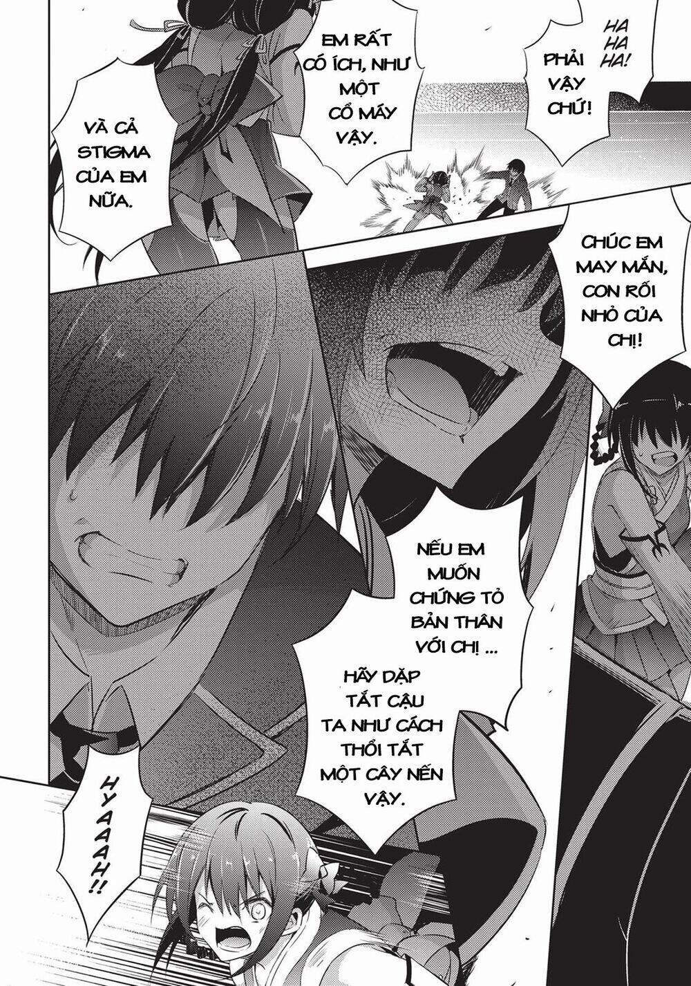 Magika No Kenshi To Shoukan Maou 57 trang 23