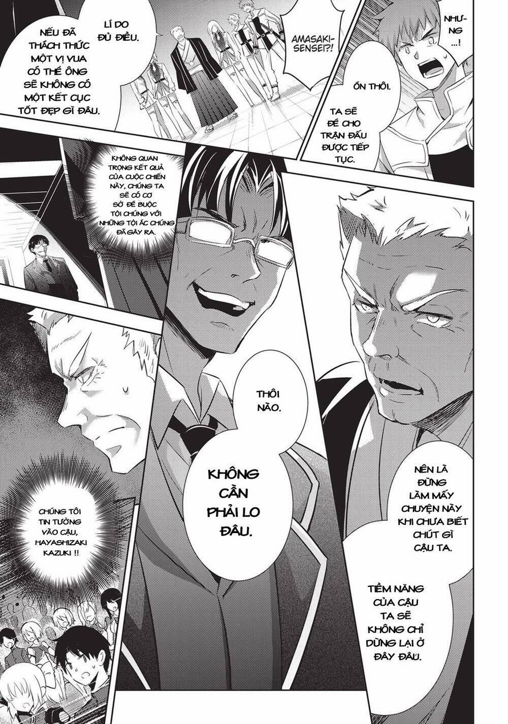 Magika No Kenshi To Shoukan Maou 58 trang 9