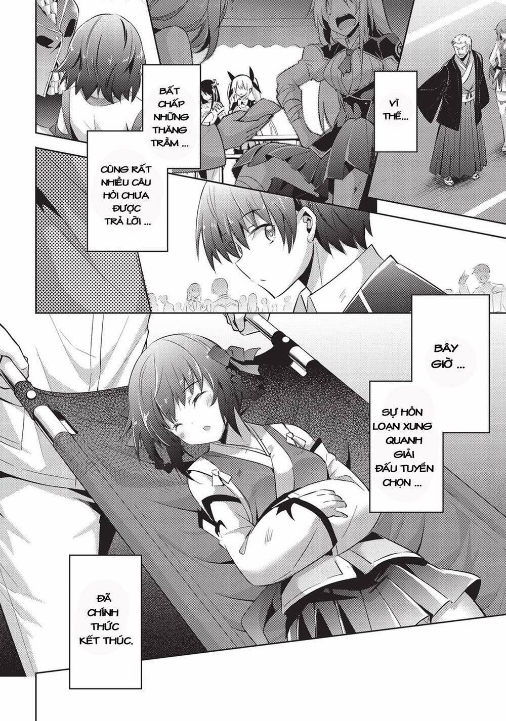 Magika No Kenshi To Shoukan Maou 59 trang 16