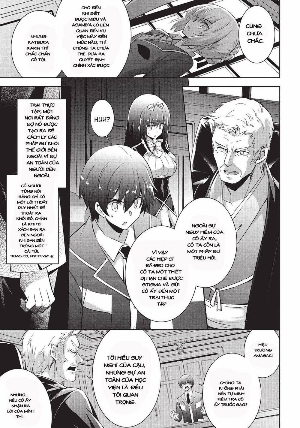 Magika No Kenshi To Shoukan Maou 60 trang 2