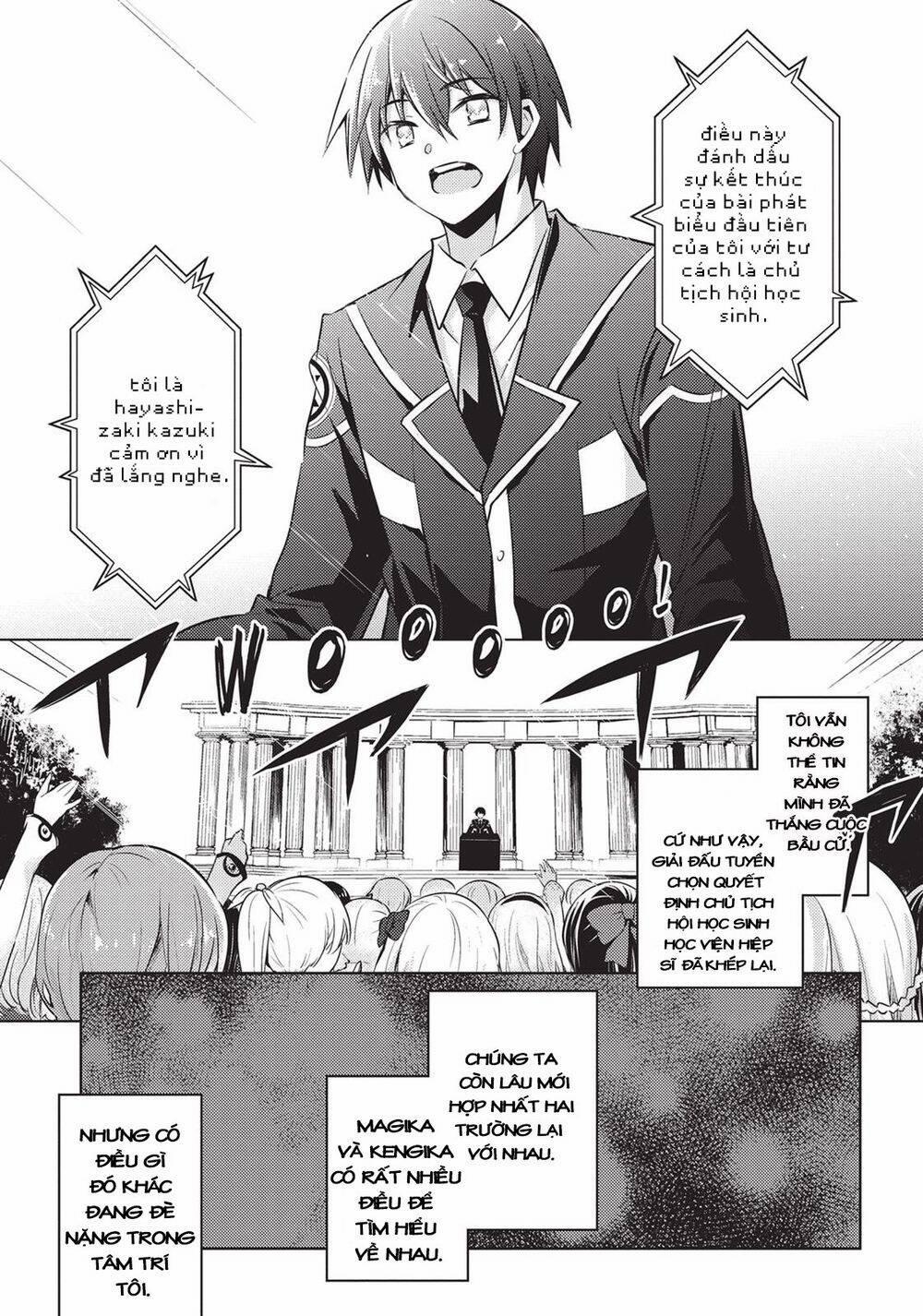 Magika No Kenshi To Shoukan Maou 61 trang 20