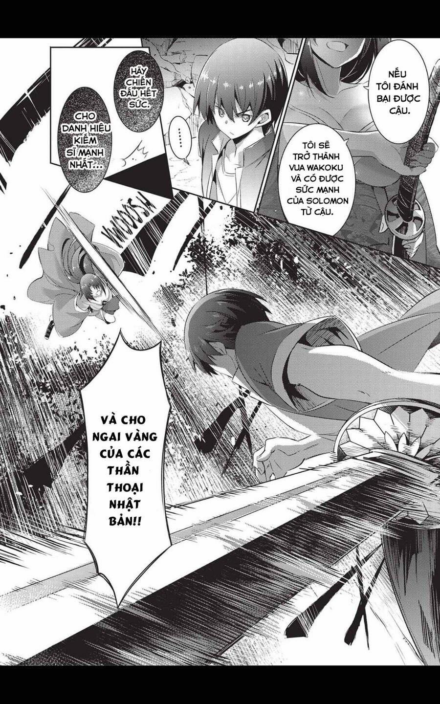 Magika No Kenshi To Shoukan Maou 73 trang 16