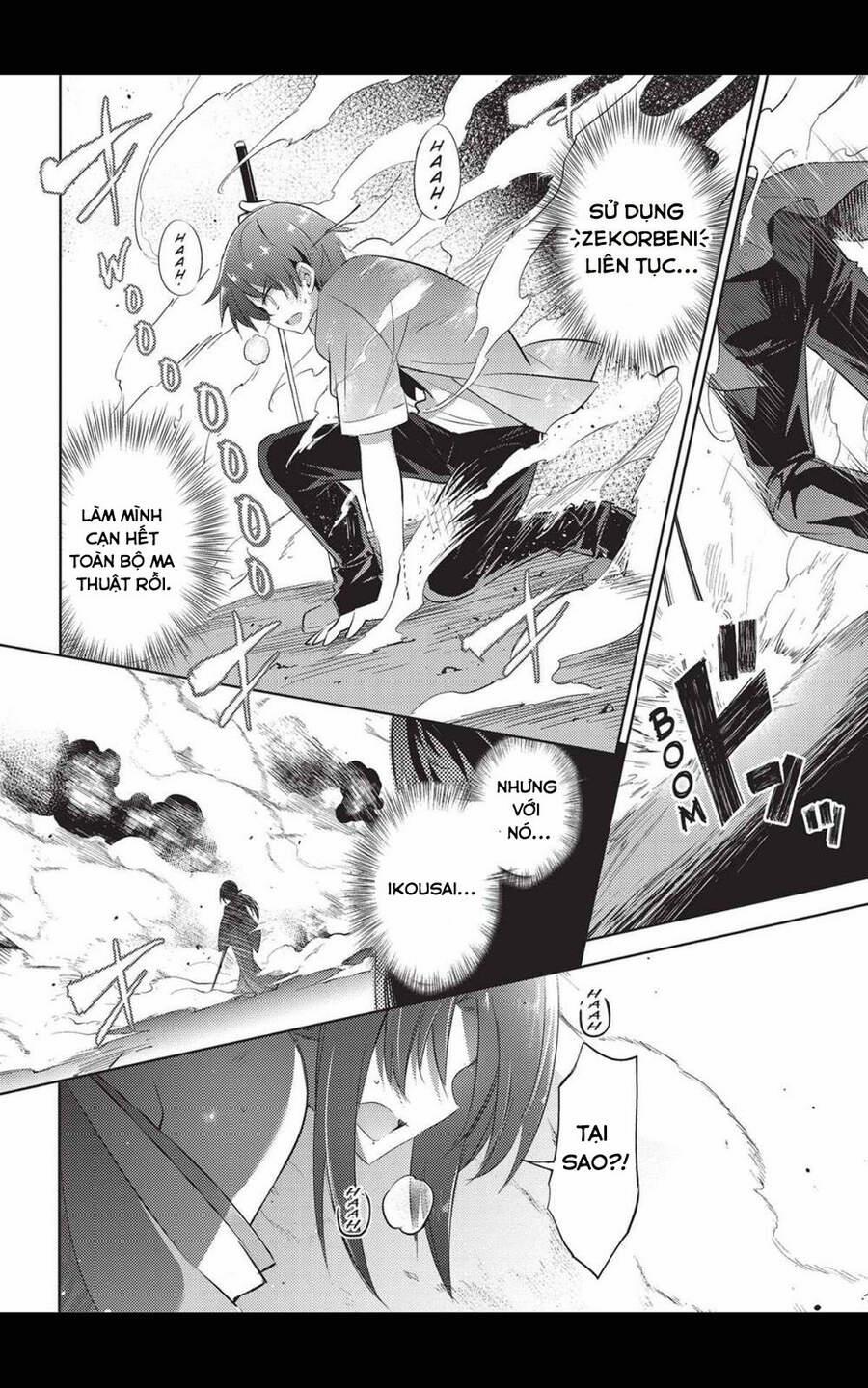 Magika No Kenshi To Shoukan Maou 74 trang 15