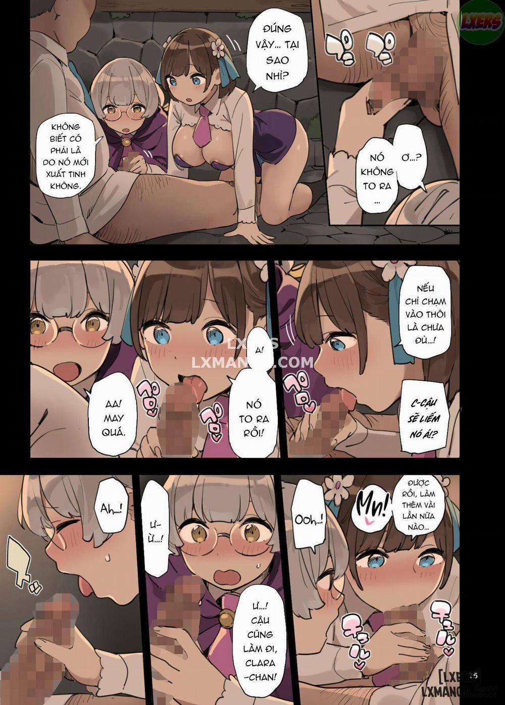 Mahou de Ecchi no Obenkyou! Studying Sex with Magic! Oneshot trang 14