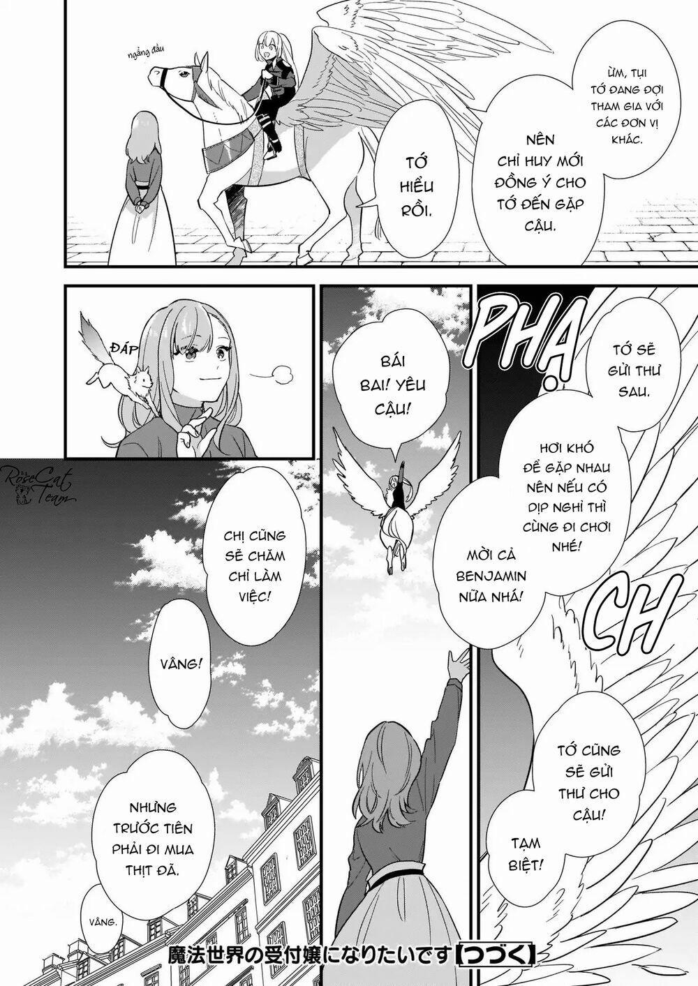 Mahou Sekai No Uketsuke Jou Ni Naritaidesu 5 trang 32