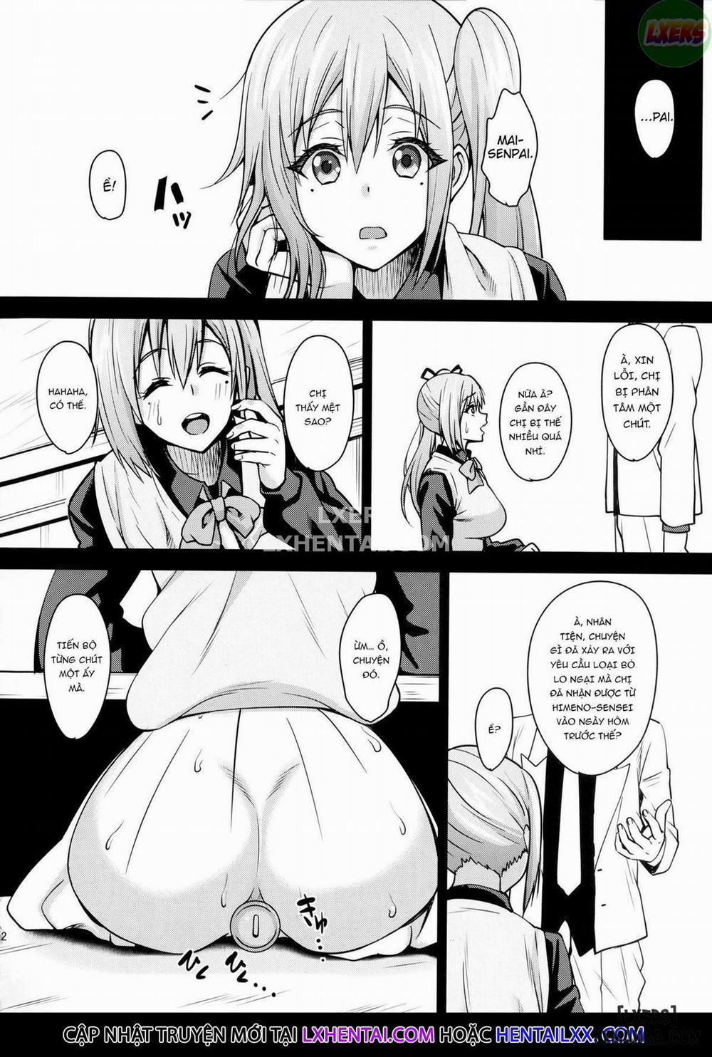 Mai Senpai no Anal Lesson Oneshot trang 12