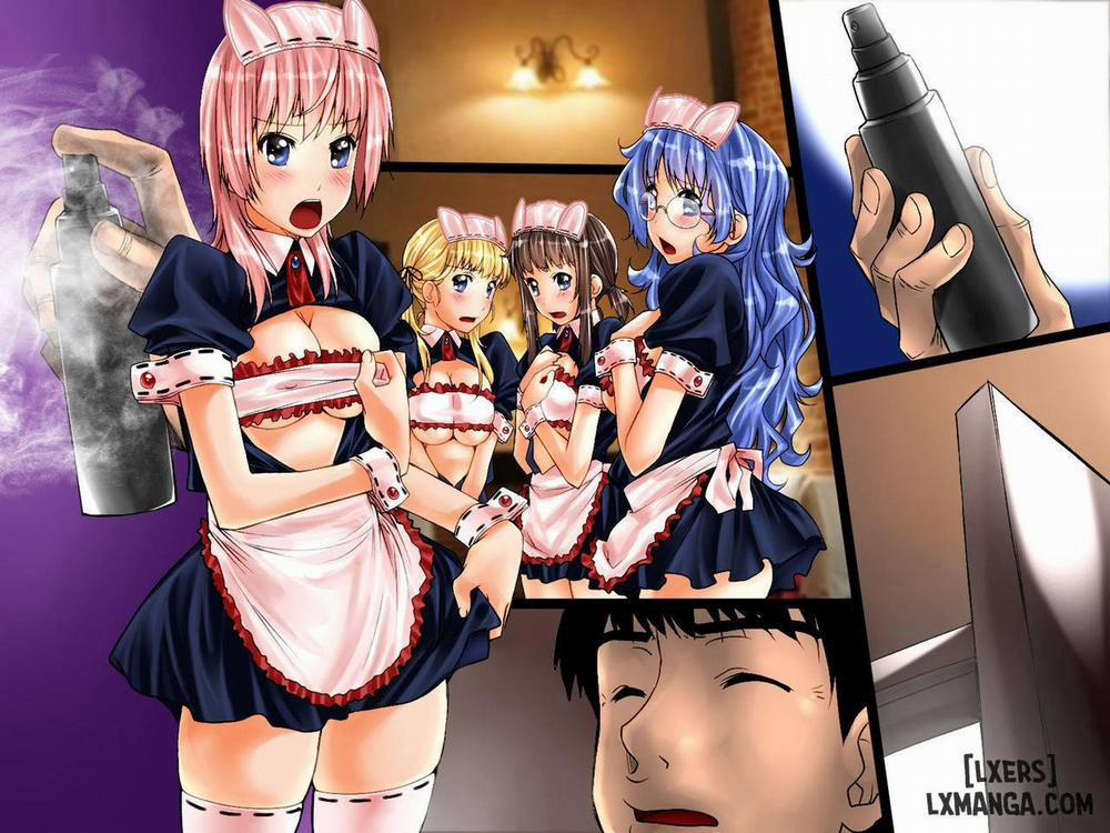 Maid Kissa no Onnanoko-tachi o Ningyouka Oneshot trang 2