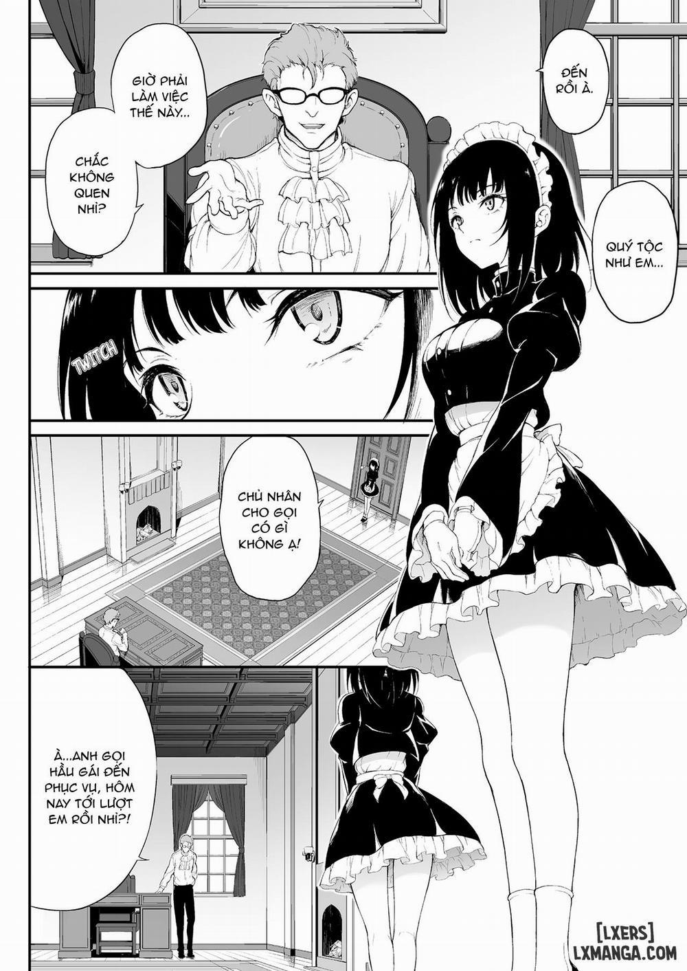Maid Kyouiku -Botsuraku Kizoku Rurikawa Tsubaki 1 trang 3