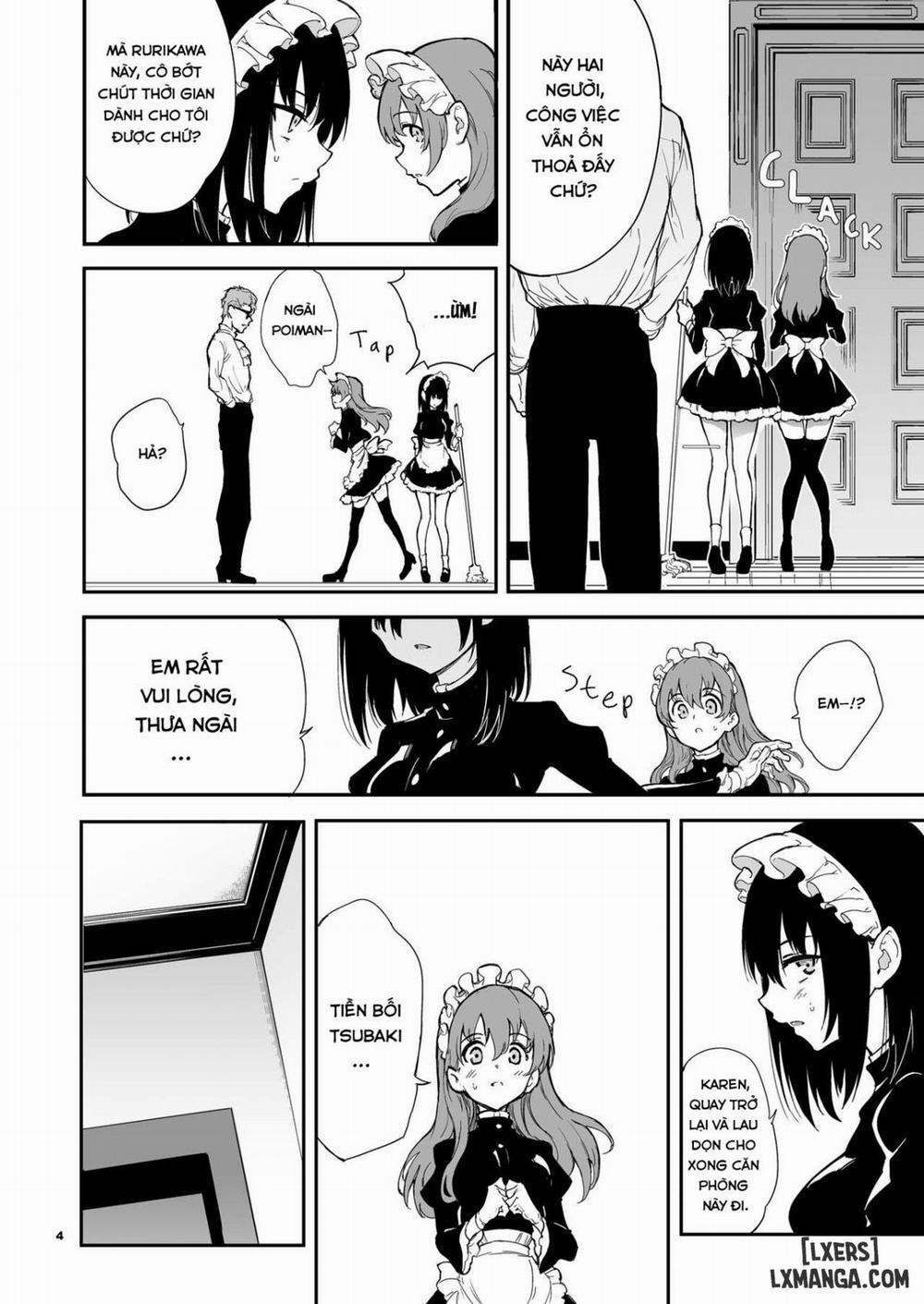 Maid Kyouiku -Botsuraku Kizoku Rurikawa Tsubaki 4 trang 3