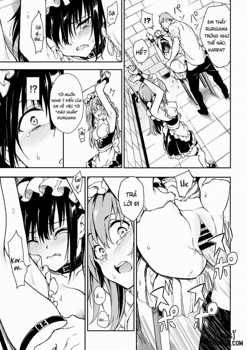 Maid Kyouiku -Botsuraku Kizoku Rurikawa Tsubaki 6 trang 21