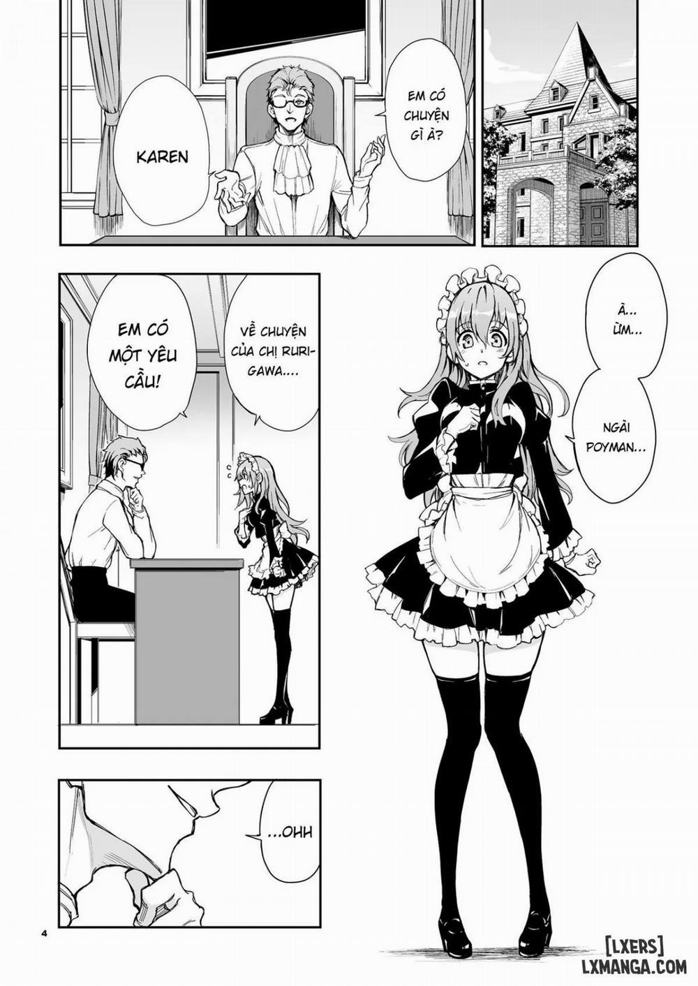 Maid Kyouiku -Botsuraku Kizoku Rurikawa Tsubaki 6 trang 4