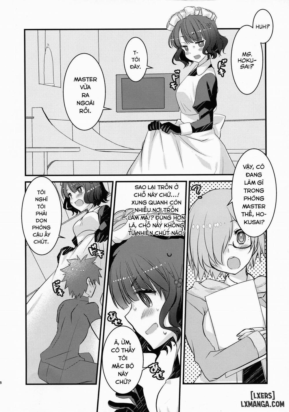 Maid Oui-san to Icha Love Sukebe Suru Hon Oneshot trang 7