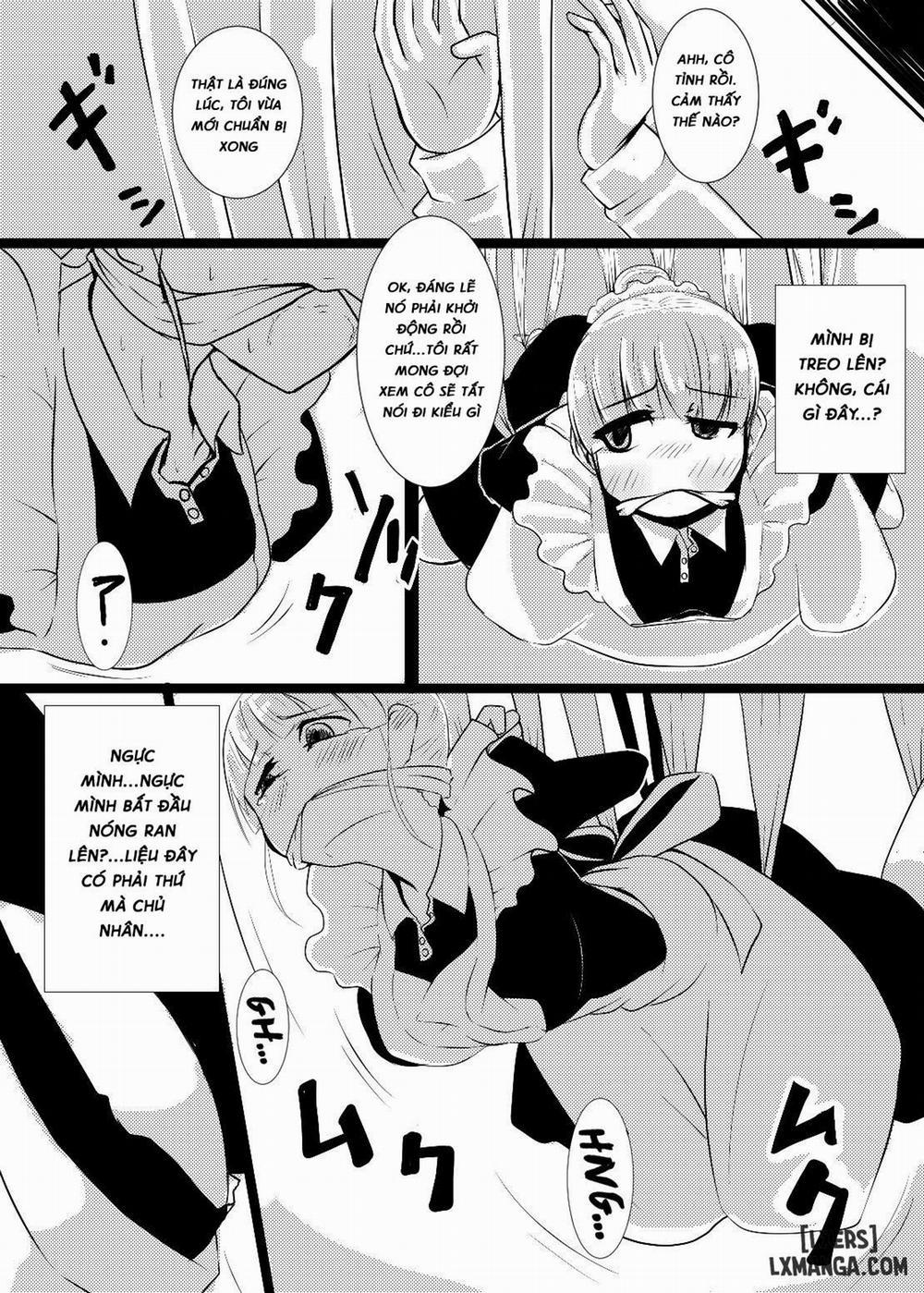 Maid-san no Chichi o Ookiku Shitari Oneshot trang 9