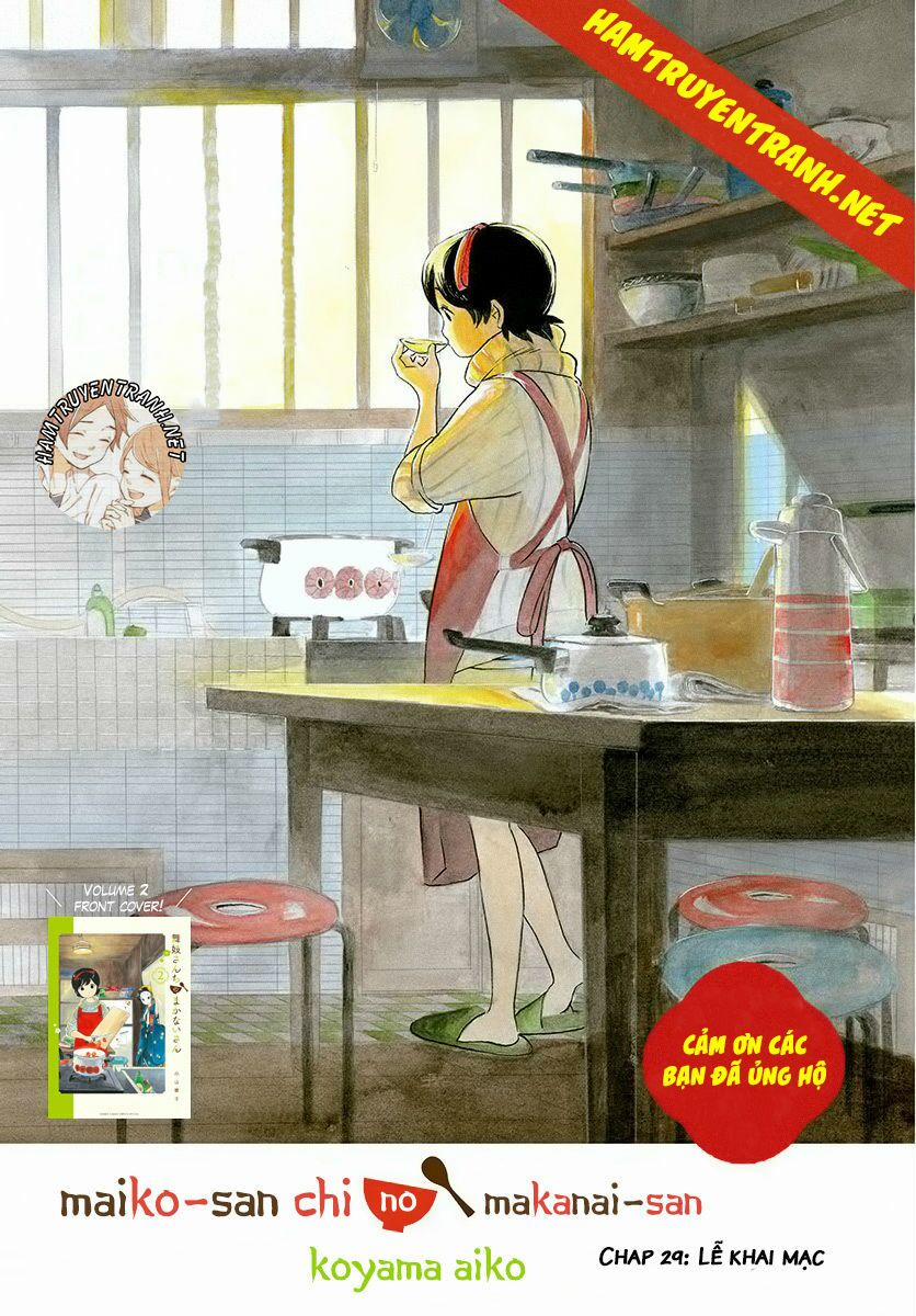Maiko-San Chi No Makanai-San 0 lễ khai mạc trang 1