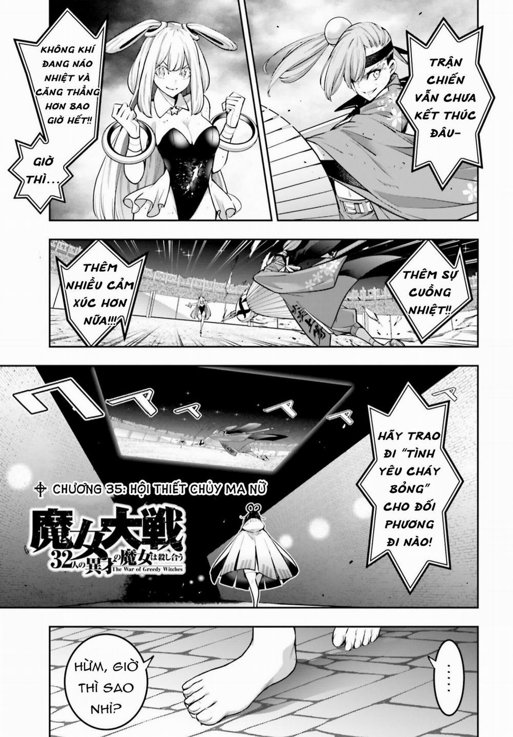 Majo Taisen - The War Of Greedy Witches 35 trang 2