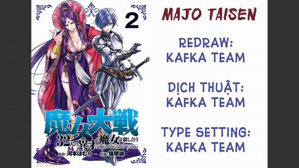 Majo Taisen - The War Of Greedy Witches 8 trang 0