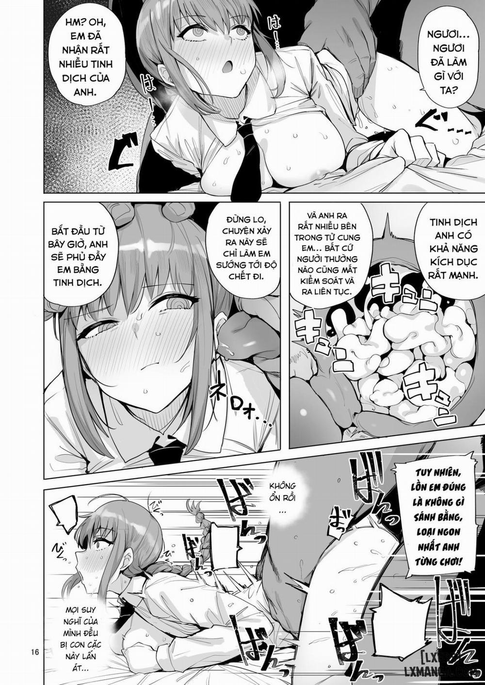 Makima VS Chinpo no Akuma Oneshot trang 17