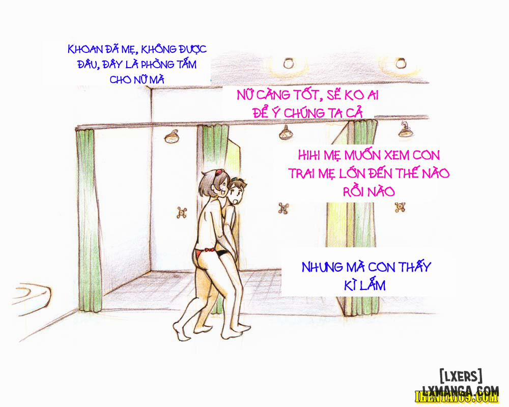 Mama Shotaimu Manatsu No Puru Hen Oneshot trang 15