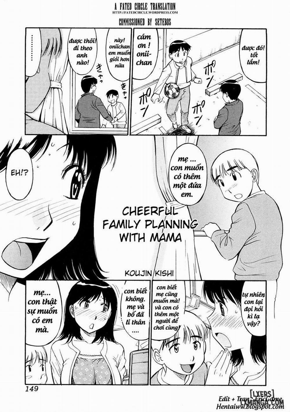 Mama To Boku No Akarui Kazoku Keikaku Oneshot trang 0
