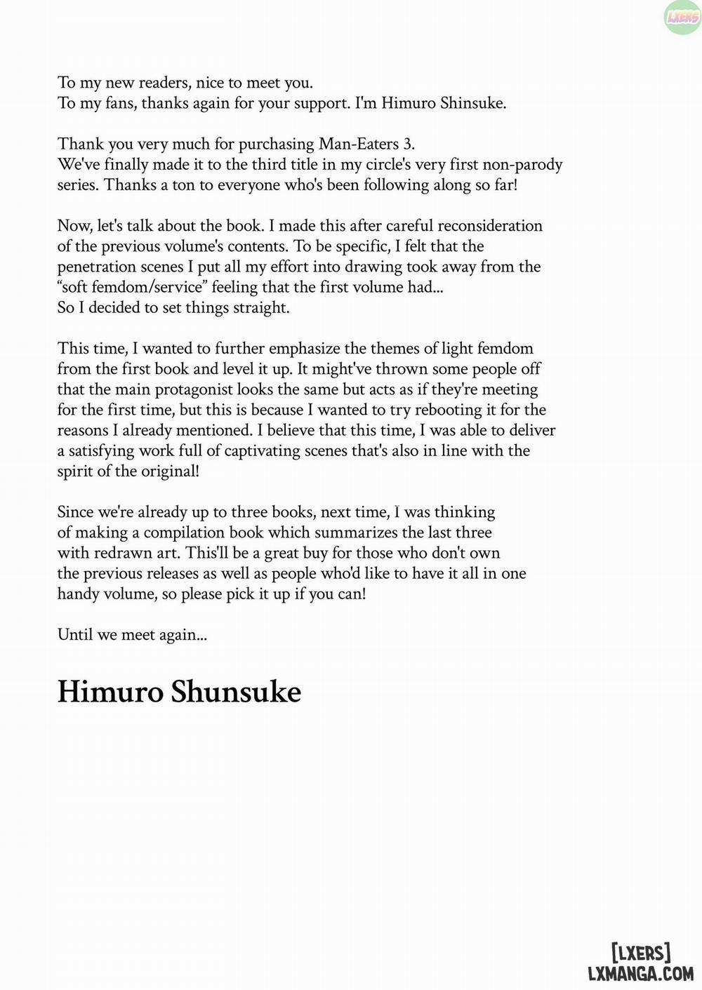 Man-Eaters 3 END trang 19