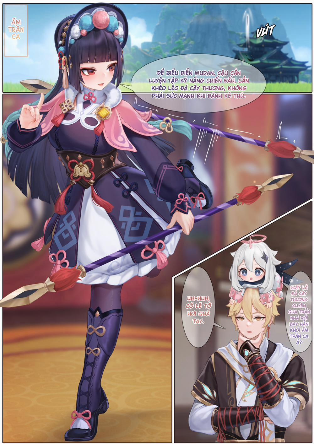 Màn trình diễn của Yun Jin Oneshot trang 1