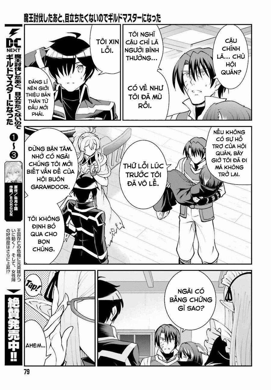 Maou Toubatsu Shita Ato, Medachitakunai Node Guild Master Ni Natta 25 trang 10