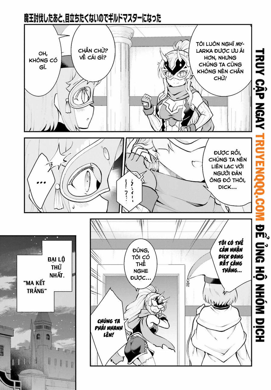 Maou Toubatsu Shita Ato, Medachitakunai Node Guild Master Ni Natta 30.5 trang 11