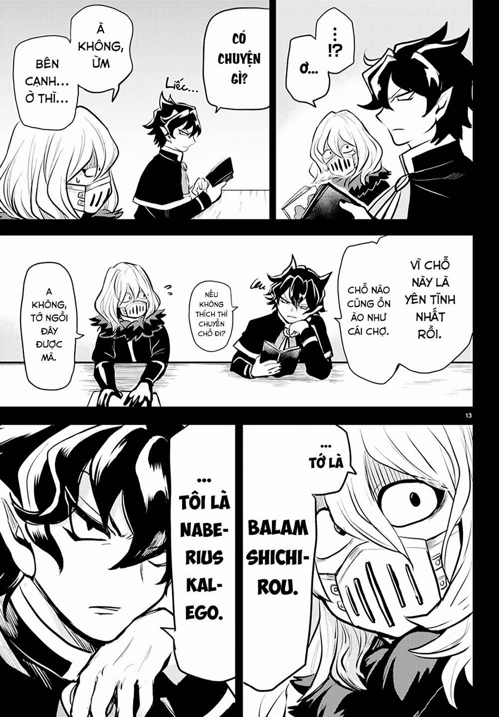 Marimashita! Iruma-Kun: Ngoại Truyện Kalego 1 trang 14