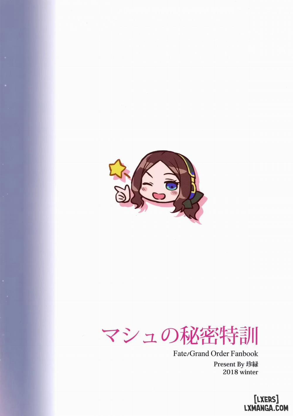 Mash no Himitsu Tokkun Oneshot trang 20