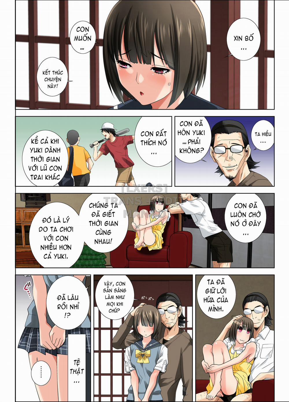 Matabiraki Haha Shimai Taisetsu a Osananajimi no Shimai wa Ore no Kuzu Oyaji ni Ana o Sasageru Oneshot trang 18