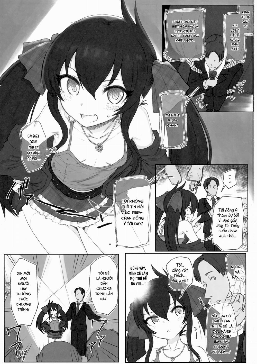 Matoba Risa-chan de Manabu Doubutsu no Koubi (The Idolmaster) Oneshot trang 1