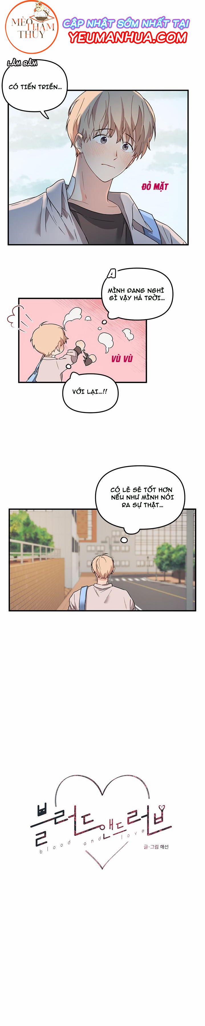 Máu Và Tình Yêu 12 trang 1