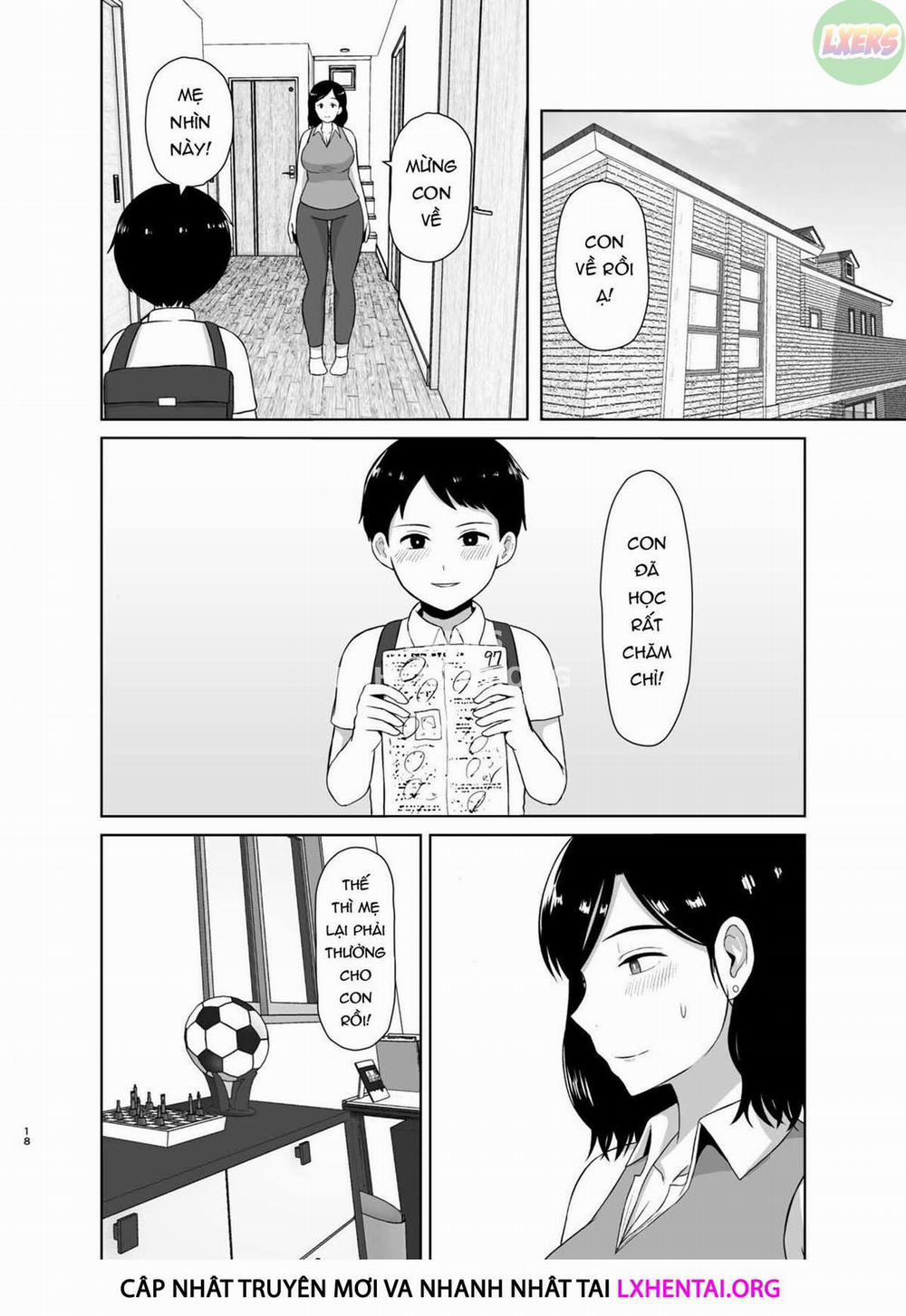 Mẹ giáo dục giới tính cho con trai Oneshot trang 18