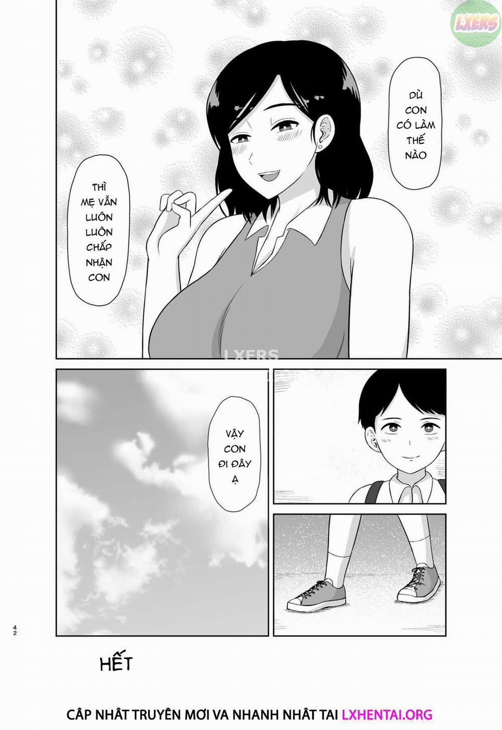Mẹ giáo dục giới tính cho con trai Oneshot trang 42