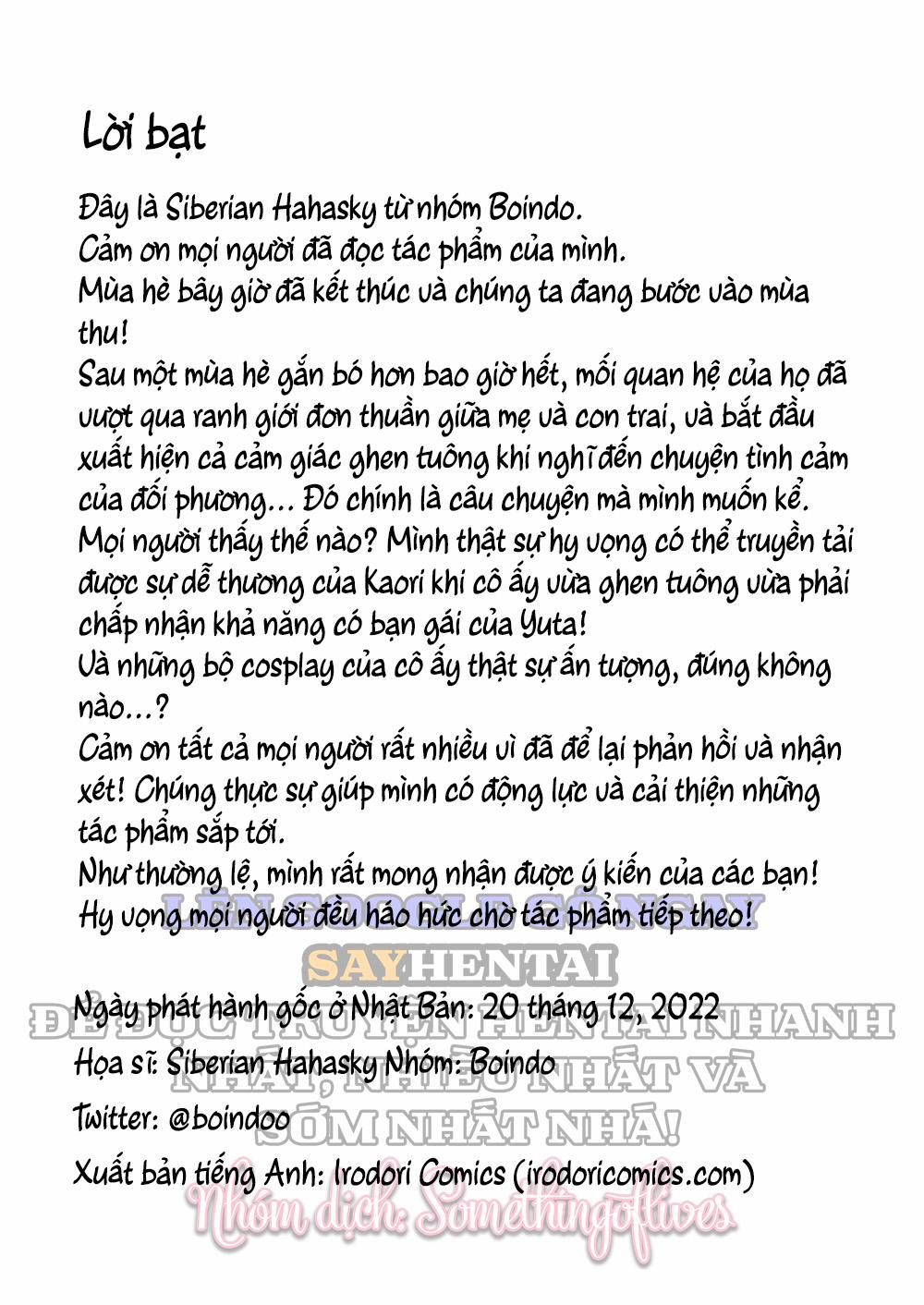 Mẹ là người mà tôi yêu phần 6 3 trang 21